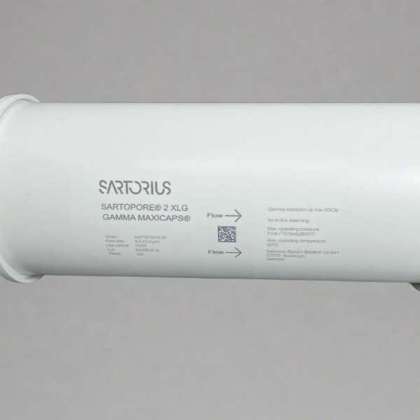Sartorius Maxicap Filter 10" Sartopore 2 XLG PES 1.5" Sanitary Inlet/Outlet Filters Sartorius