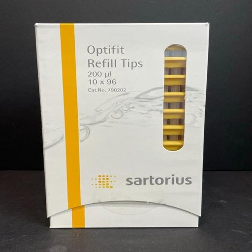 Sartorius Optifit Pipette Tips 200 ul 40 Refill Racks with 96 Tips Each Pipettes & Pipette Tips Sartorius