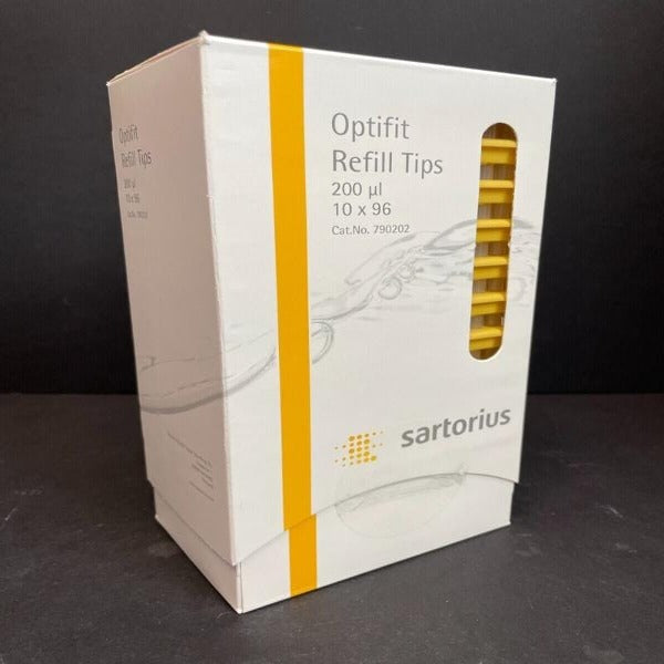 Sartorius Optifit Pipette Tips 200 ul 40 Refill Racks with 96 Tips Each Pipettes & Pipette Tips Sartorius