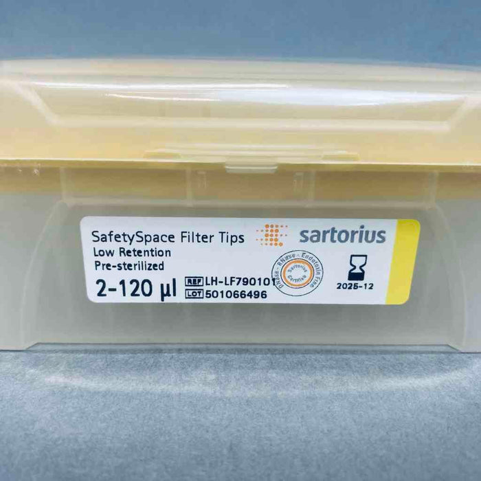 Sartorius Pipette Tips 120 ul Low Retention 10 Racks with 96 Tips Each Pipets & Pipette Tips Sartorius