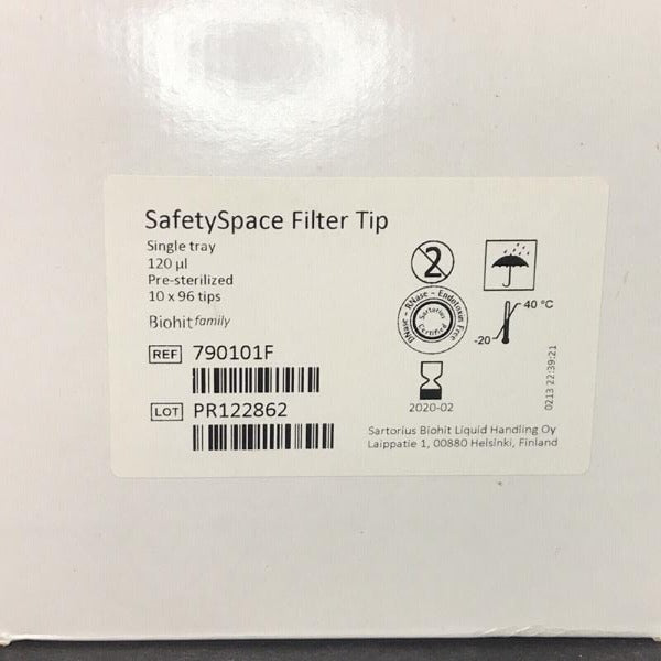 Sartorius Pipette Tips 120 ul SafetySpace 9 Racks with 96 Tips Each Pipettes & Pipette Tips Sartorius