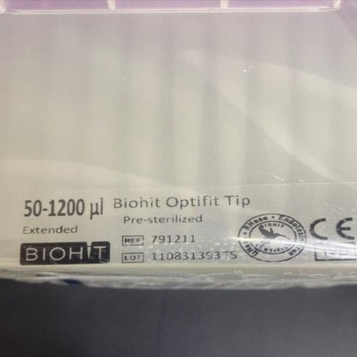 Sartorius Pipette Tips 1200 ul Optifit 6 Racks of 96 Tips Each Pipettes & Pipette Tips Sartorius