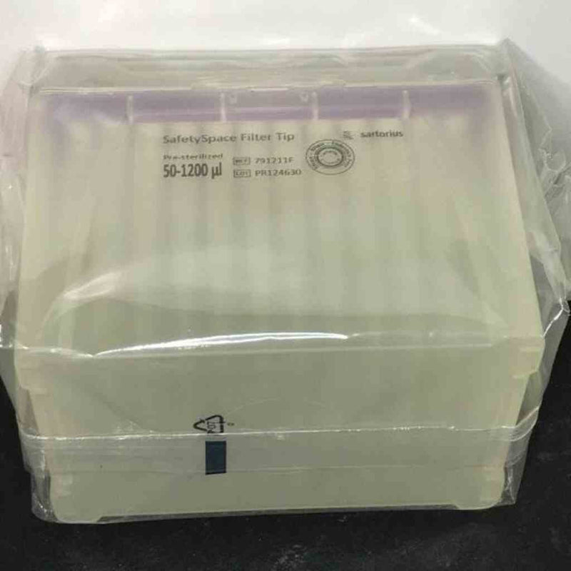 Sartorius Pipette Tips 1200 ul SafetySpace Sterile 7 Racks of 96 Tips Each Pipets & Pipette Tips Sartorius