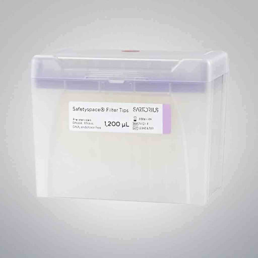 Sartorius Pipette Tips 1200 ul SafetySpace Sterile 7 Racks of 96 Tips Each Pipets & Pipette Tips Sartorius