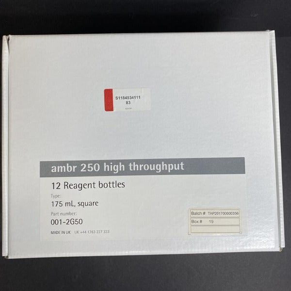 Sartorius Ambr Reagent Bottle 175 Ml Pack Of 12 Square Bottles Life sartorius-ambr-reagent-bottle-175-ml-pack-of-12-square-bottles-life