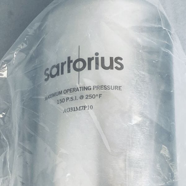Sartorius Sanitary Filter Housing with 60 Day Warranty Filters Sartorius