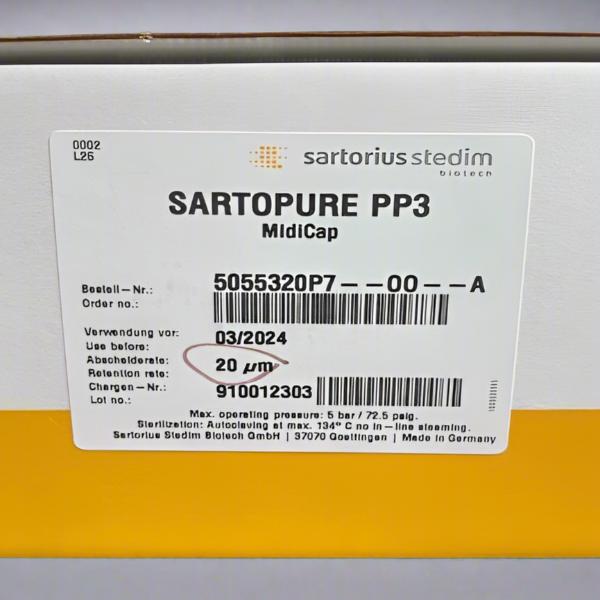Sartorius Sartopure PP3 Midicaps 20 um Size 7 Pack of 4 Filters Filters Sartorius