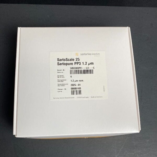 Sartorius SartoScale 25 Sartopure PP3 1.2 um 12 Filters Filters Sartorius