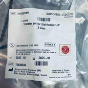Sartorius Stedim Tubing Transfer Set for Distribution 1/4 in. Lot of 15 Sets Hose & Tubing Sartorius Stedim