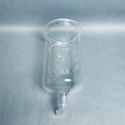 Sartorius Univessel Glass Reaction Vessel 2 L with Bottom Outlet Single Jacket Reaction Vessels Sartorius