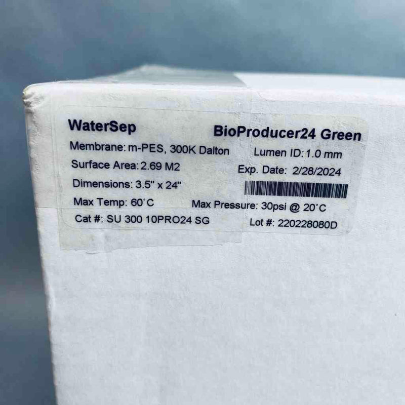 Sartorius WaterSep BioProducer24 Green Hollow Fiber Filter 300 kDa 2.69 m2 Filters Sartorius