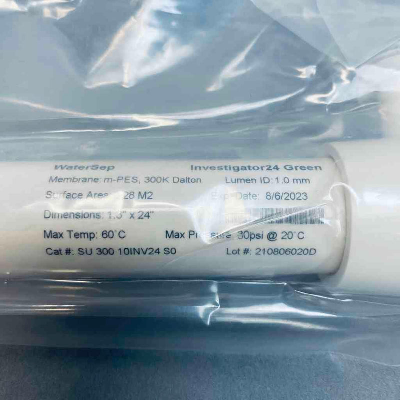 Sartorius WaterSep Investigator24 Green Hollow Fiber Filter 300 kDa 0.28 m2 Filters Sartorius