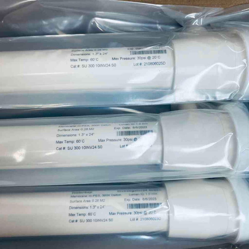 Sartorius WaterSep Investigator24 Green Hollow Fiber Filter 300 kDa 0.28 m2 Pack of 3 Filters Filters Sartorius