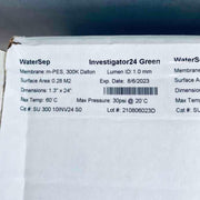 Sartorius WaterSep Investigator24 Green Hollow Fiber Filter 300 kDa 0.28 m2 Pack of 3 Filters Filters Sartorius