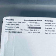 Sartorius WaterSep Investigator24 Green Hollow Fiber Filter 300 kDa 0.28 m2 Pack of 3 Filters Filters Sartorius