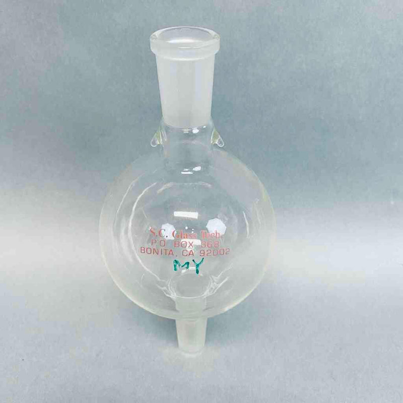 SC Glass Chromatography Reservoir 500 ml 24/40 Joints with Hooks Jointed Glassware SC Glass Tech