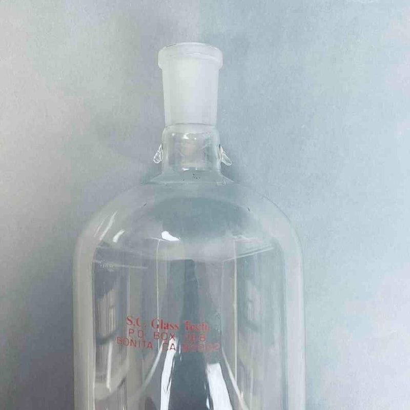 SC Glass Tech Chromatography Column 4.5 in. ID x 15 in. Length Coarse Frit Chromatography Columns & Reservoirs SC Glass Tech