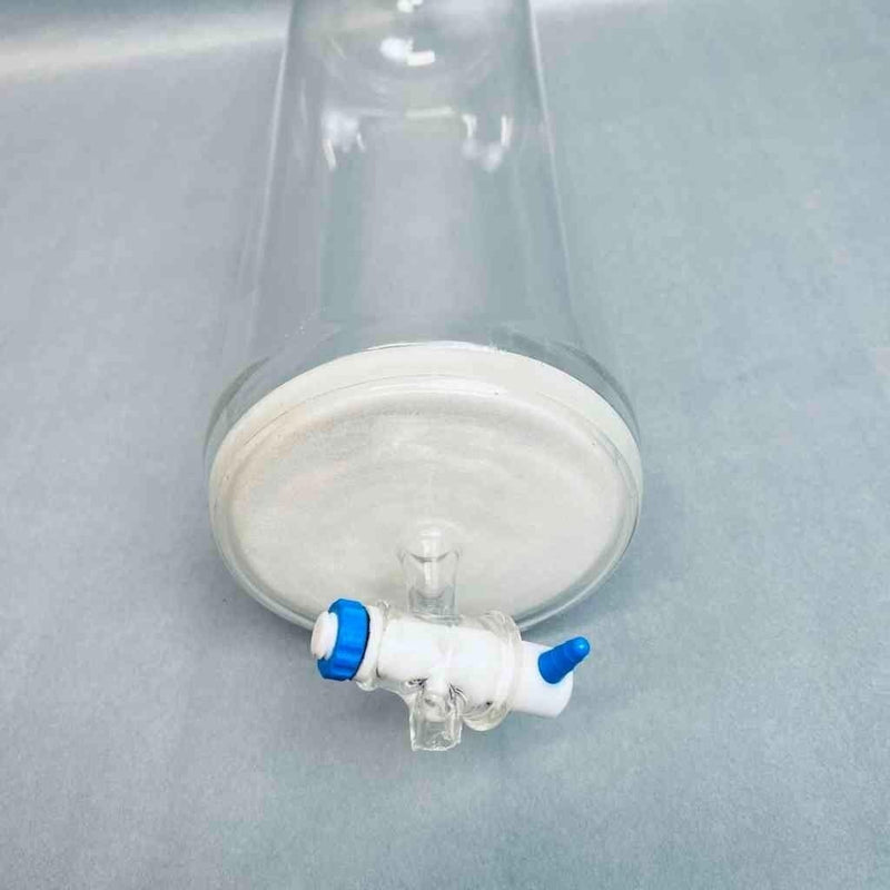 SC Glass Tech Chromatography Column 4.5 in. ID x 15 in. Length Coarse Frit Chromatography Columns & Reservoirs SC Glass Tech