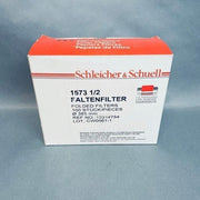Schleicher and Schuell Filter Paper Folded 1573 1/2 385 mm Pack of 80 Filters Filter Paper Schleicher and Schuell