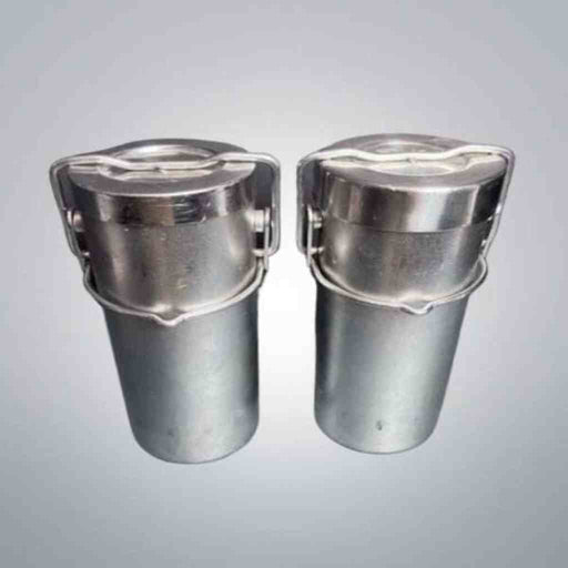 SDL Atlas Ball Grinding Jar - 1200 mL w Clamp Lid - Lot of 2 Jars & Reagent Bottles SDL Atlas