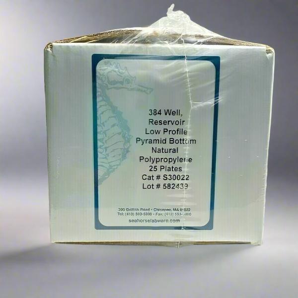 Aurora Microplate with Lid 384 Well IQEB Black 24 Plates — Life