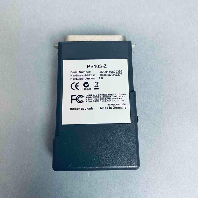 SEH InterCon Parallel Ethernet Print Server IPv6 Printers SEH