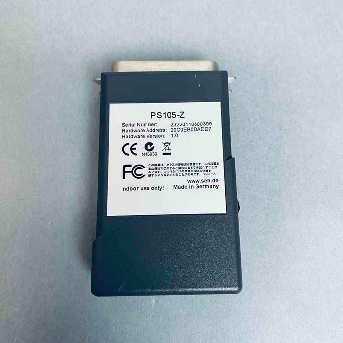 SEH InterCon Parallel Ethernet Print Server IPv6 Printers SEH