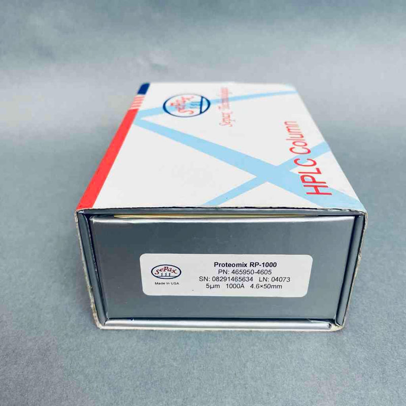 Sepax HPLC Column Proteomix RP-1000 5 um 4.6 x 50 mm Sealed Box Chromatography Columns & Reservoirs Sepax