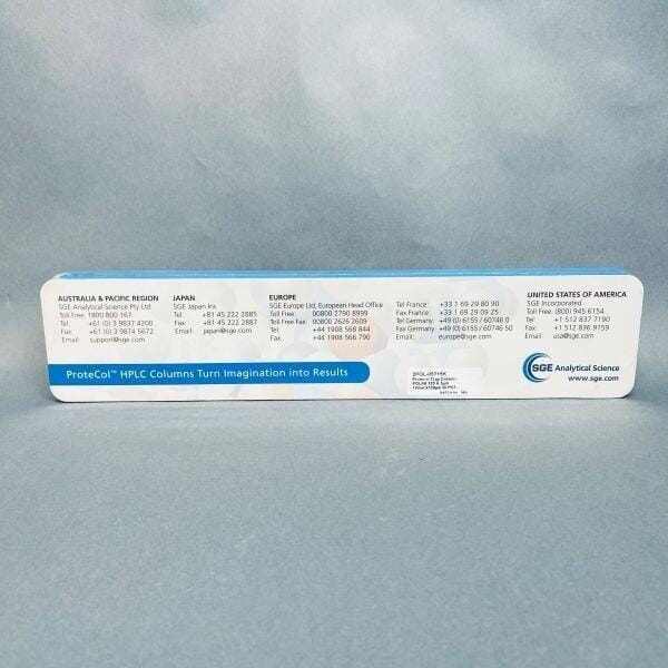 SGE Protecol Trap Column Polar 120 A 10 mm x 150 um ID PK3 Chromatography Columns & Reservoirs SGE