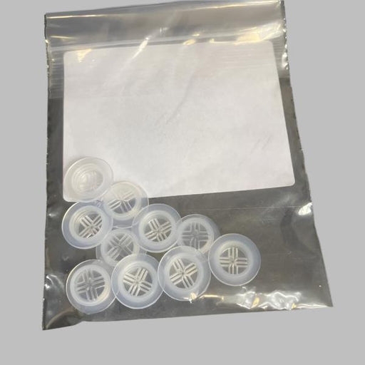 Shimadzu Rinse Port Cap without Hole Pack of 10 Caps LC/MS/GC Shimadzu