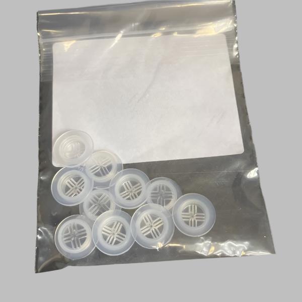 Shimadzu Rinse Port Cap without Hole Pack of 10 Caps LC/MS/GC Shimadzu