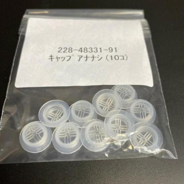 Shimadzu Rinse Port Cap without Hole Pack of 10 Caps LC/MS/GC Shimadzu