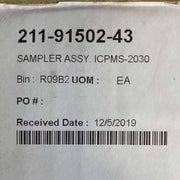 Shimadzu Sampler Assembly ICP with Warranty Other Medical & Lab Equipment Shimadzu
