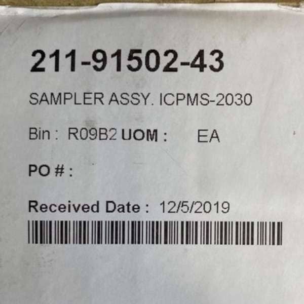 Shimadzu Sampler Assembly ICP with Warranty Other Medical & Lab Equipment Shimadzu