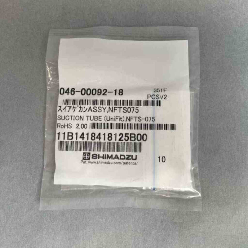 Shimadzu Unifit Up-Take Sample Tube Assay Total of 2 Assemblies Other Medical & Lab Equipment Shimadzu