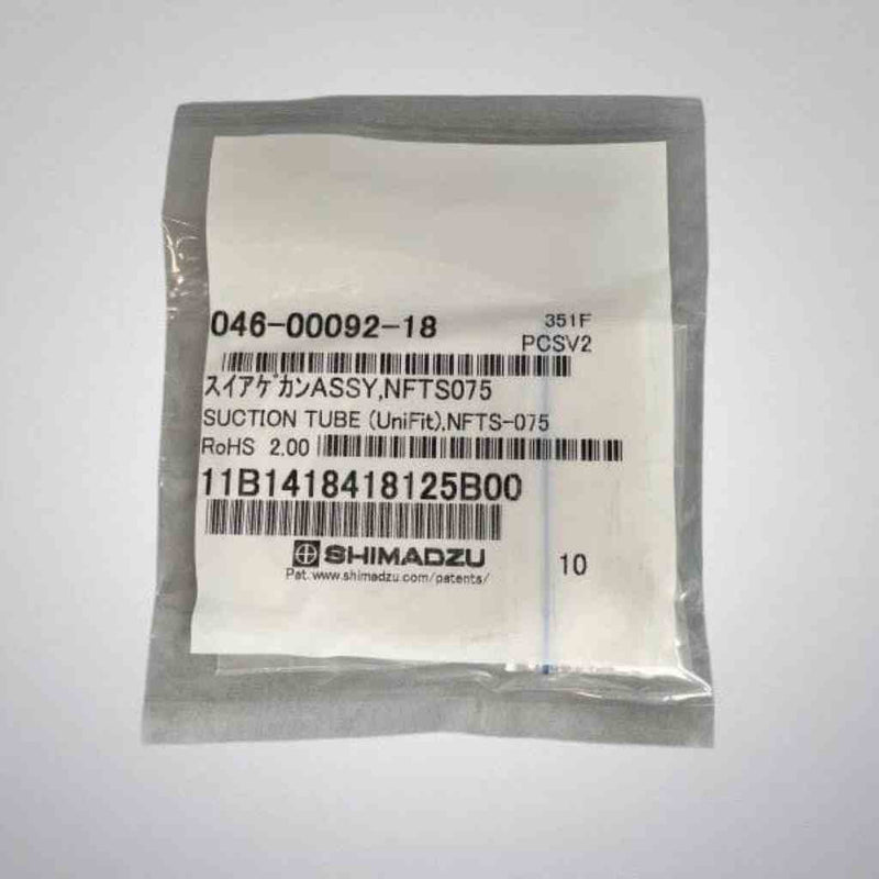 Shimadzu Unifit Up-Take Sample Tube Assay Total of 2 Assemblies Other Medical & Lab Equipment Shimadzu