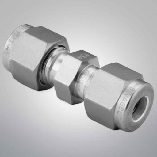 Shimadzu Union Stainless Steel 1/8 in. Swagelok 2 Connectors Total Chromatography Columns & Reservoirs Shimadzu