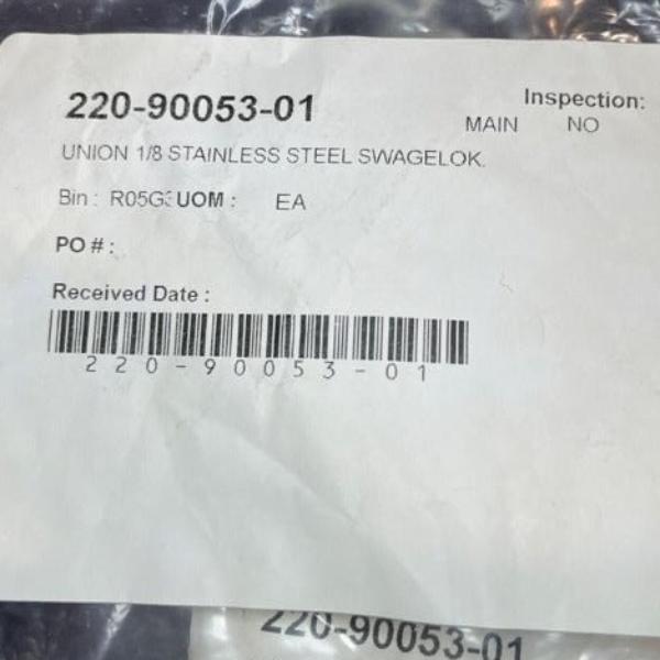 Shimadzu Union Stainless Steel 1/8 in. Swagelok 2 Connectors Total LC/MS/GC Shimadzu