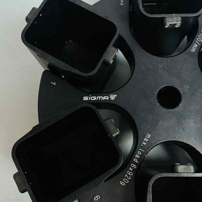 Sigma Swing Bucket Centrifuge Rotor with 6 Buckets Centrifuge Rotors & Buckets Sigma