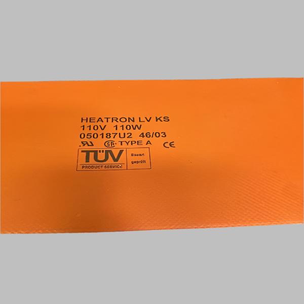 Silicon Heat Pad for Bioreactors and Flasks 110 V Heatron LV KS 05187U2 Warranty Other Heatron
