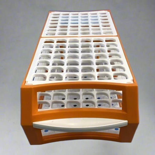 Simport Scientific Tube Rack Holds 84 Tubes Assorted Colors Lot of 7 Racks Lab Consumables::Tubes, Vials, and Flasks Simport Scientific
