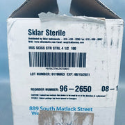 Sklar Iris Scissor Straight 4 1/2 in. Sterile Pack of 32 Scissors Other Sklar