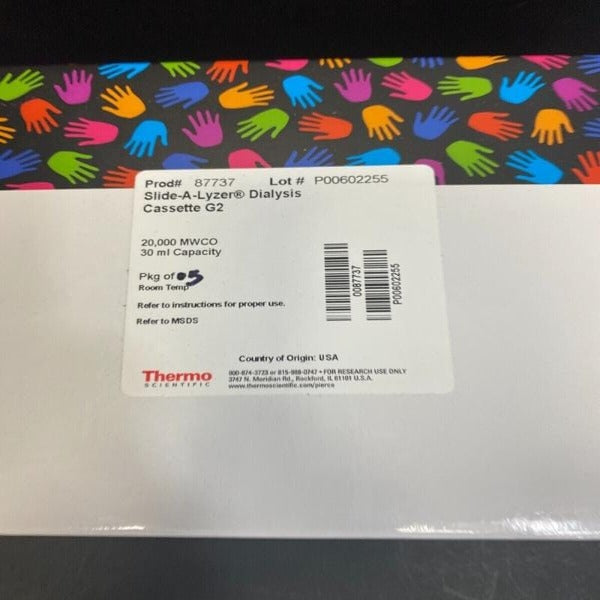 Slide-A-Lyzer Dialysis Cassette G2 30 ml 20K 5 Cassettes Other Thermo Scientific