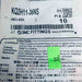 SMC Fittings KQ2 Male Connector 3/8 in. Pack of 10 Fittings Other Fittings & Adapters SMC Fittings
