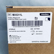 Smith 3-Way Stopcock with Swivel Male Luer Lock Total of 46 Stopcocks Other Smith Medical