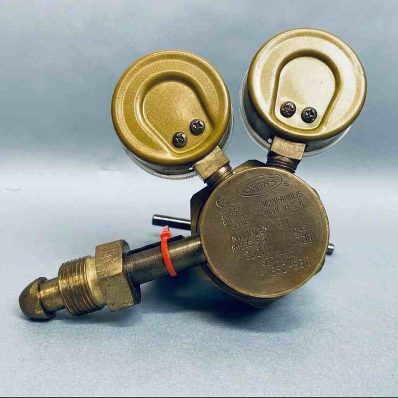 Smiths Argon Gas Regulator 3000 PSI CGA 580 Air Pressure Regulators Smiths