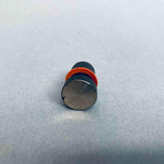 Solid 13.4 mm Diameter Metal Plug with O-ring 28 mm Height Lot of 12 Plugs Other Life Sciences Trading