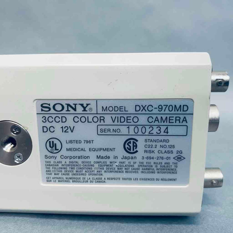 Sony Color Video Camera 3CCD Power HAD with T45S / T45LA / T45FL3 0.45x Lens Assembly Microscope Camera & Lens Adapters Sony