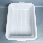 SP Bel-Art Sterilizing Tray 5 in. Depth 21 x 15 1/2 in. Polypropylene Sterilization Trays & Cases SP Bel-Art