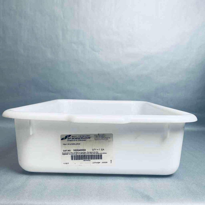 SP Bel-Art Sterilizing Tray 5 in. Depth 21 x 15 1/2 in. Polypropylene Sterilization Trays & Cases SP Bel-Art